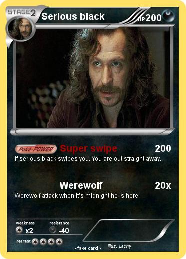 Pokemon Serious black