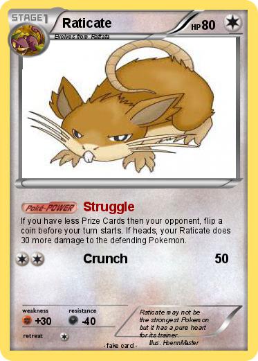 Pokemon Raticate