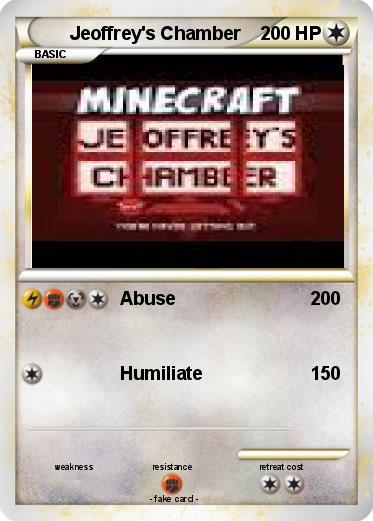 Pokemon Jeoffrey's Chamber