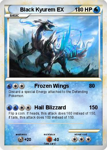 Pokemon Black Kyurem EX