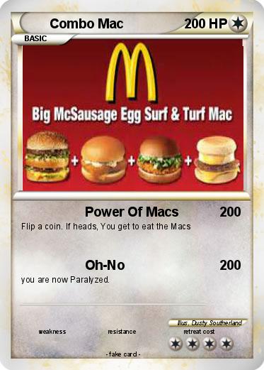 Pokemon Combo Mac