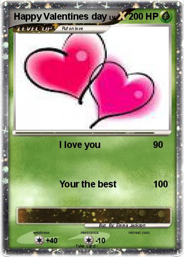 Pokemon Happy Valentines day