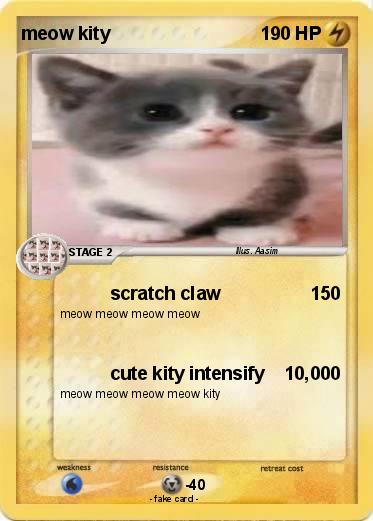 Pokemon meow kity