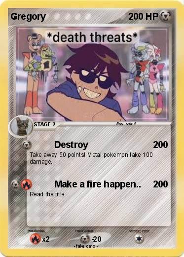 Pokemon Gregory