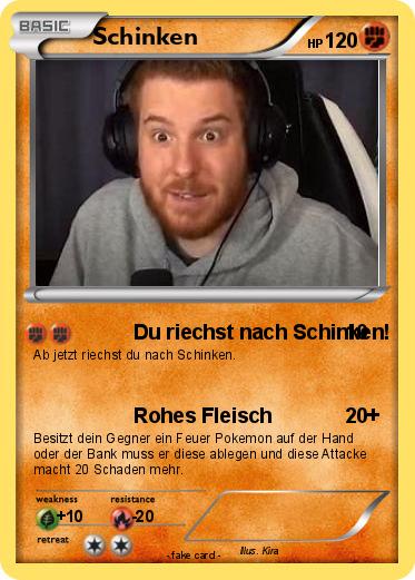 Pokemon Schinken