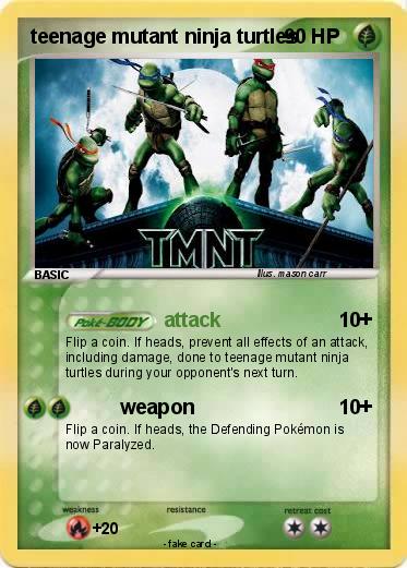 Pokemon teenage mutant ninja turtles