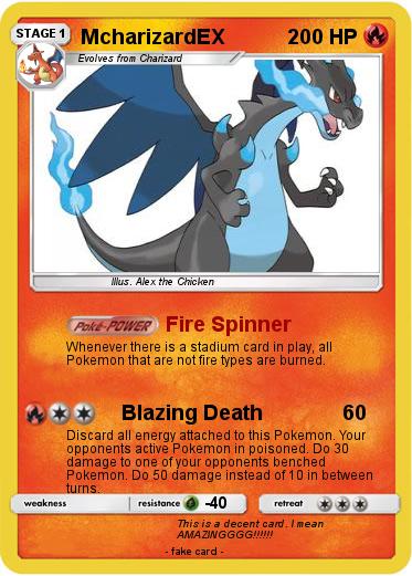 Pokemon McharizardEX