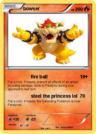 Pokemon bowser