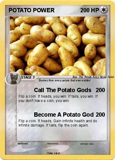 Pokemon POTATO POWER