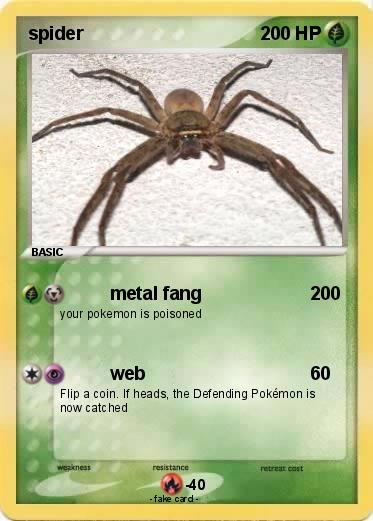 Pokemon spider