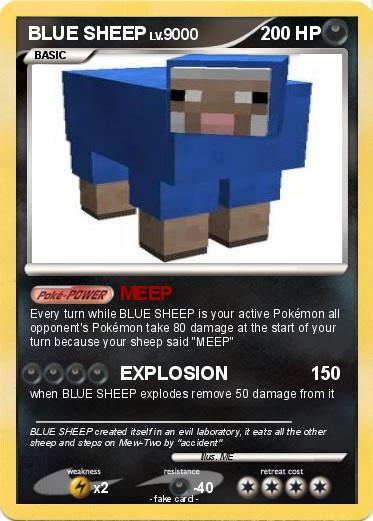 Pokemon BLUE SHEEP