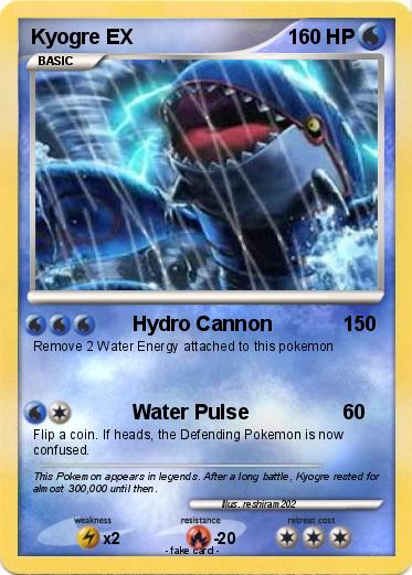 Pokemon Kyogre EX