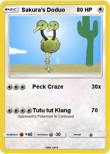 Pokemon Sakura’s Doduo