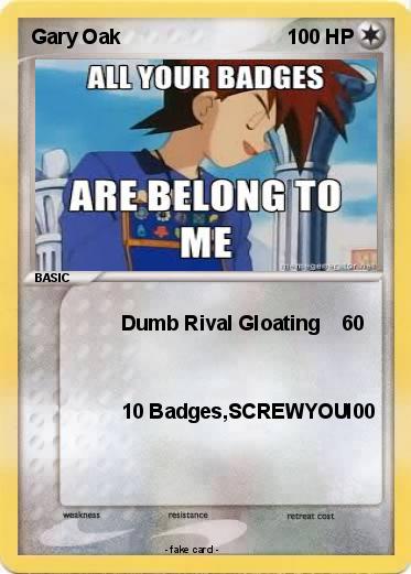 Pokemon Gary Oak