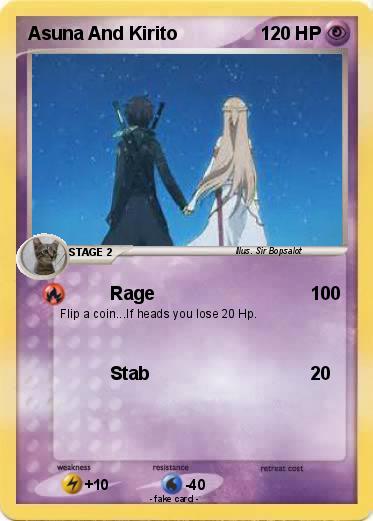 Pokemon Asuna And Kirito