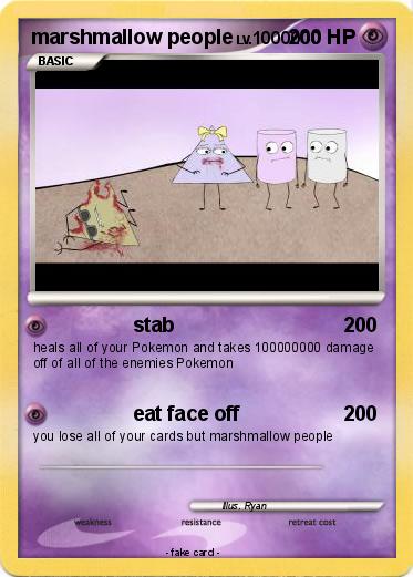 Pokemon marshmallow people