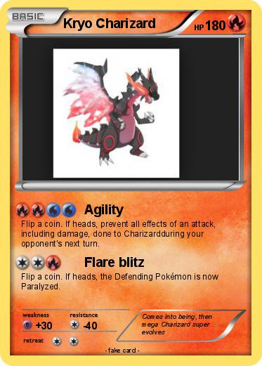 Pokemon Kryo Charizard