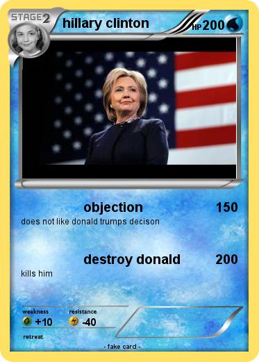 Pokemon hillary clinton