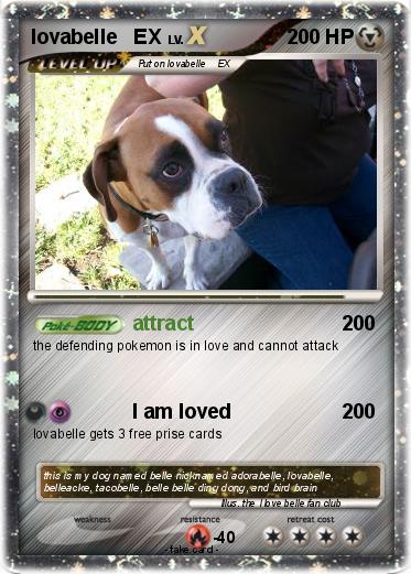 Pokemon lovabelle   EX