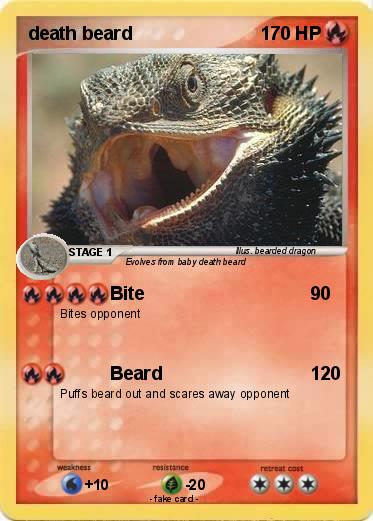 Pokemon death beard