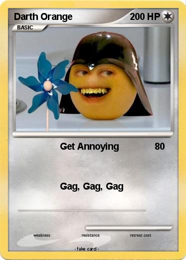 Pokemon Darth Orange