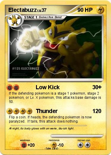 Pokemon Electabuzz