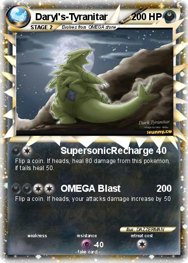 Pokemon Daryl's-Tyranitar