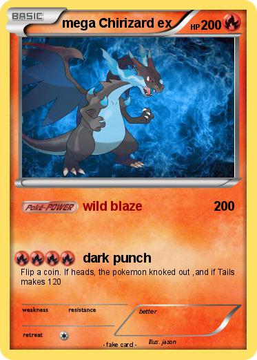 Pokemon mega Chirizard ex