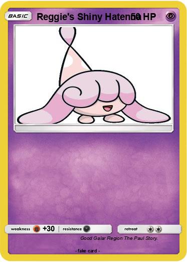 Pokemon Reggie's Shiny Hatenna