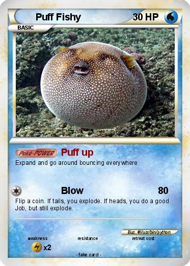 Pokemon Puff Fishy