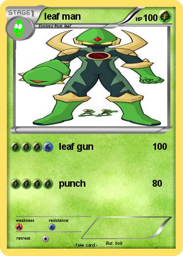 Pokemon leaf man