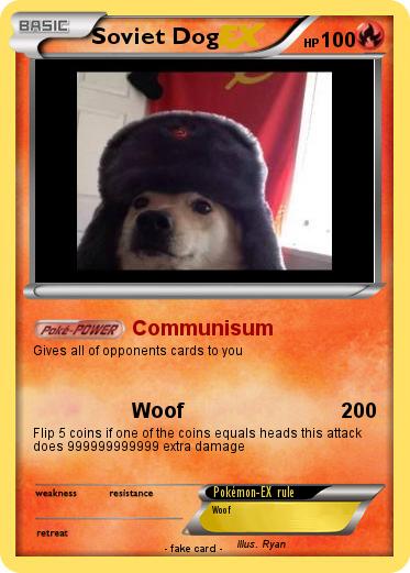Pokemon Soviet Dog