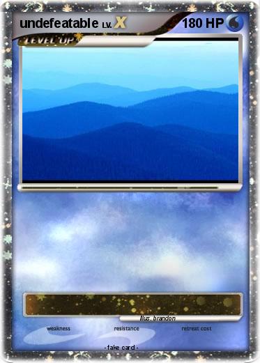 Pokemon undefeatable