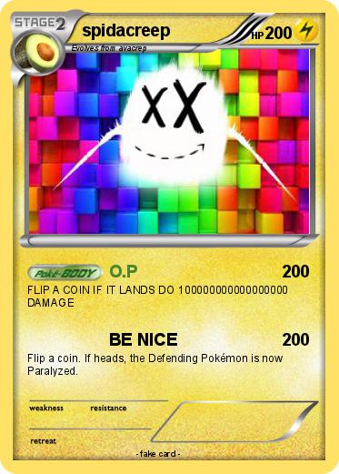 Pokemon spidacreep