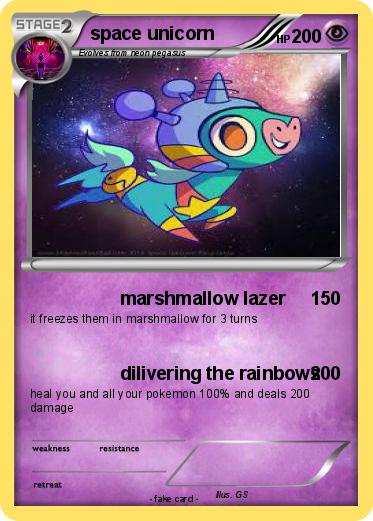 Pokemon space unicorn