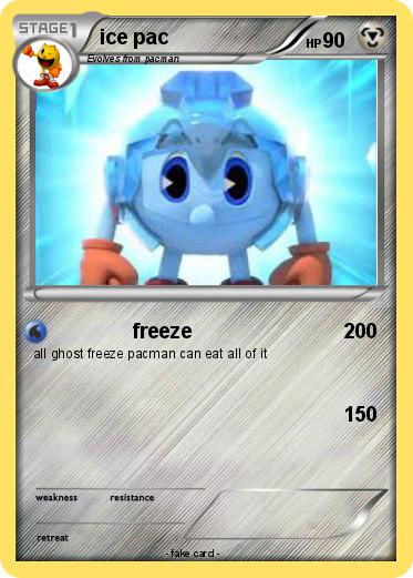 Pokemon ice pac