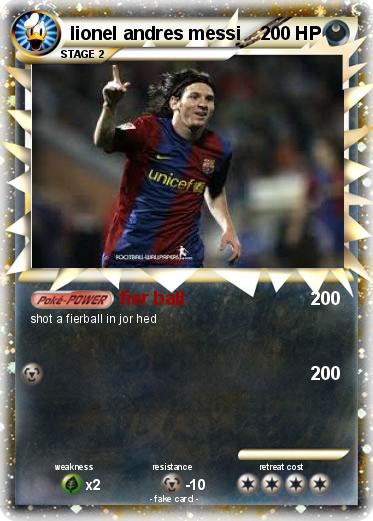 Pokemon lionel andres messi