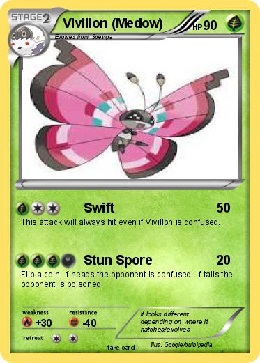 Pokemon Vivillon (Medow)