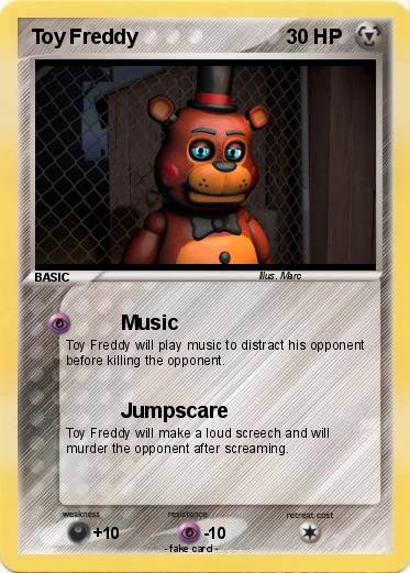Pokemon Toy Freddy