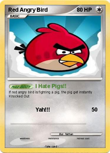 Pokemon Red Angry Bird