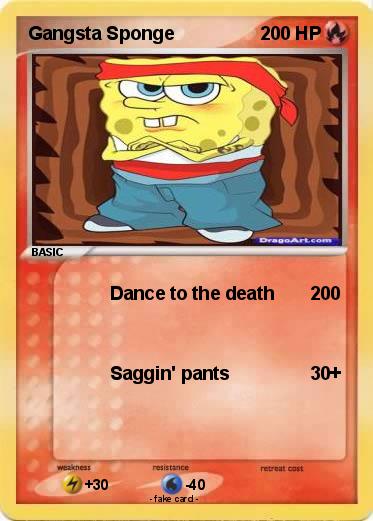 Pokemon Gangsta Sponge
