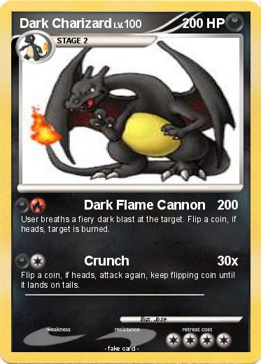 Pokemon Dark Charizard