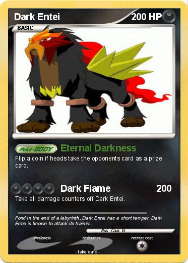 Pokemon Dark Entei