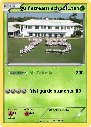 Pokemon gulf stream school