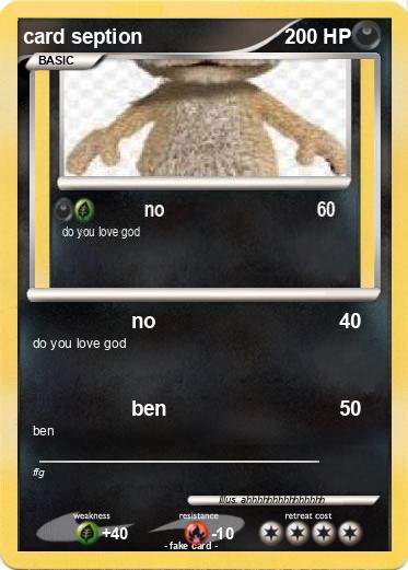 Pokemon card seption