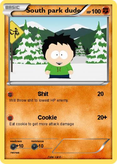 Pokemon South park dude