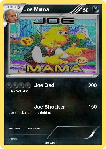 Pokemon Joe Mama