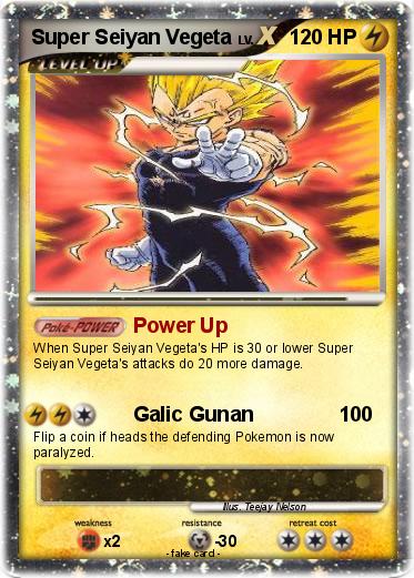Pokemon Super Seiyan Vegeta
