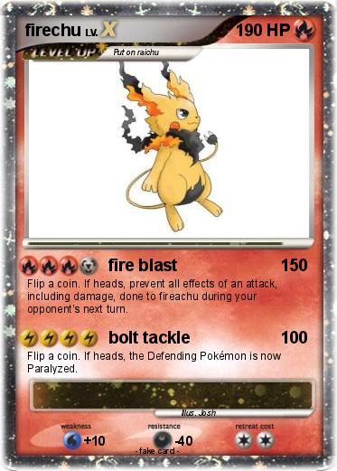 Pokemon firechu