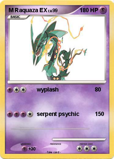 Pokemon M Raquaza EX